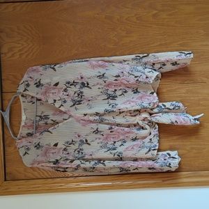 Floral Blouse Sheer